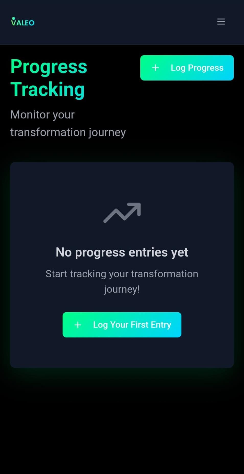 Progress tracking mobile